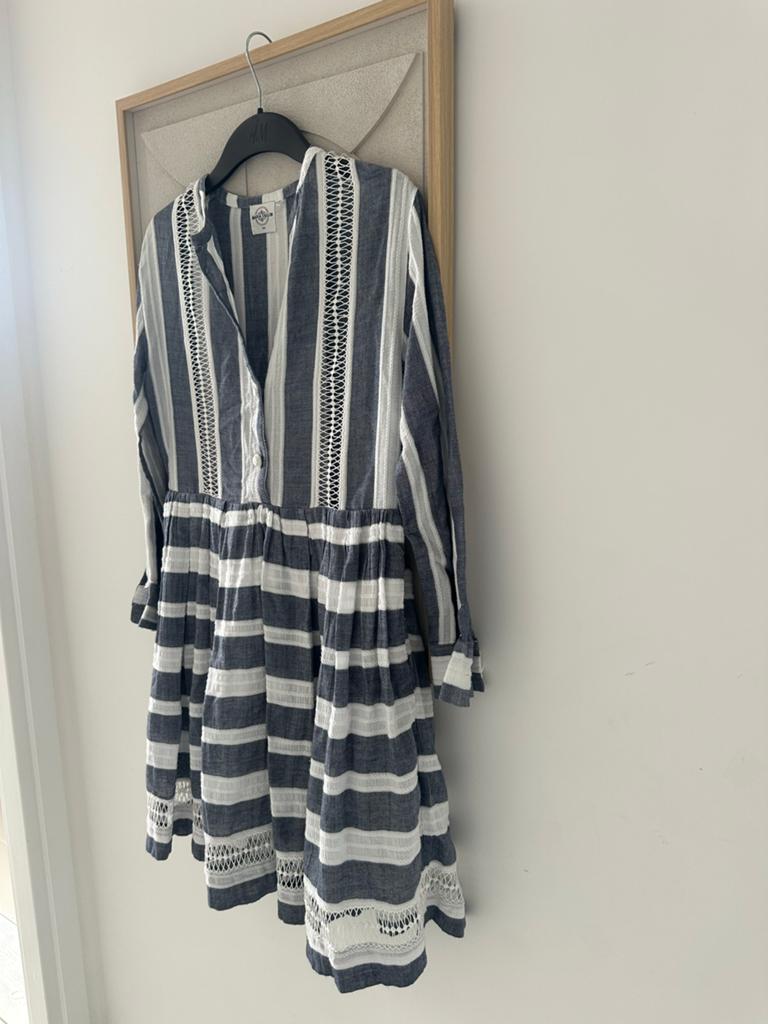 Maria Tailor gestreepte zomerjurk, Kleding | Dames, Blauw, Ophalen of Verzenden, Zo goed als nieuw, Maat 34 (XS) of kleiner