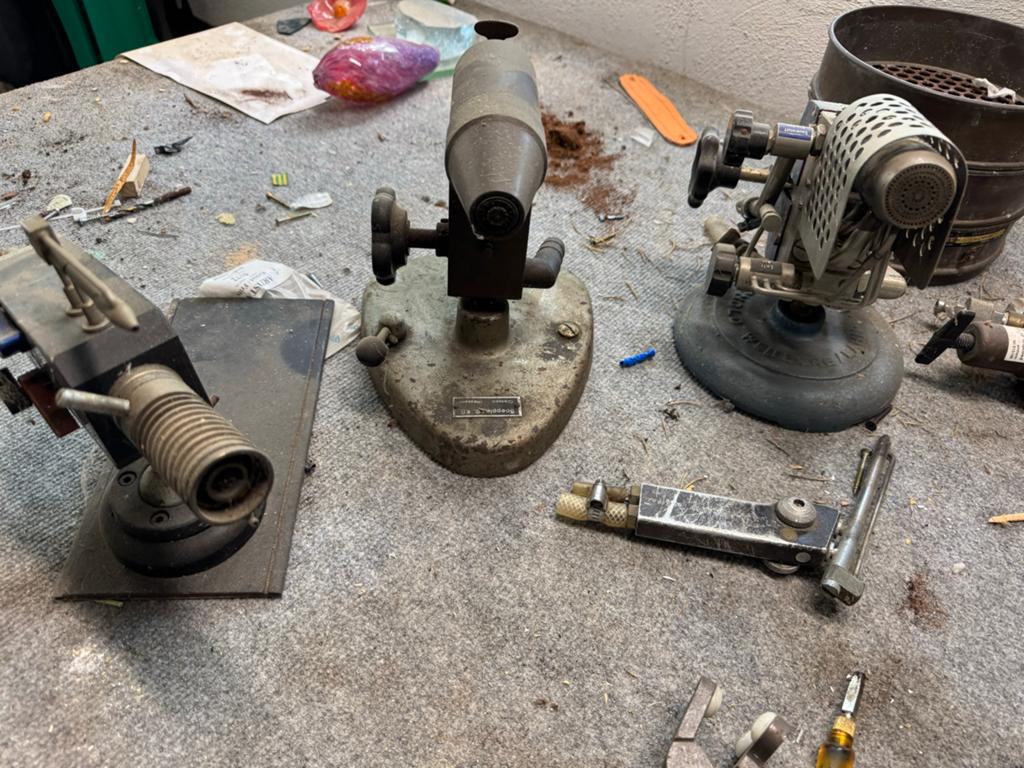 Gereedschap voor glasbewerking en branders, Antiek en Kunst, Ophalen