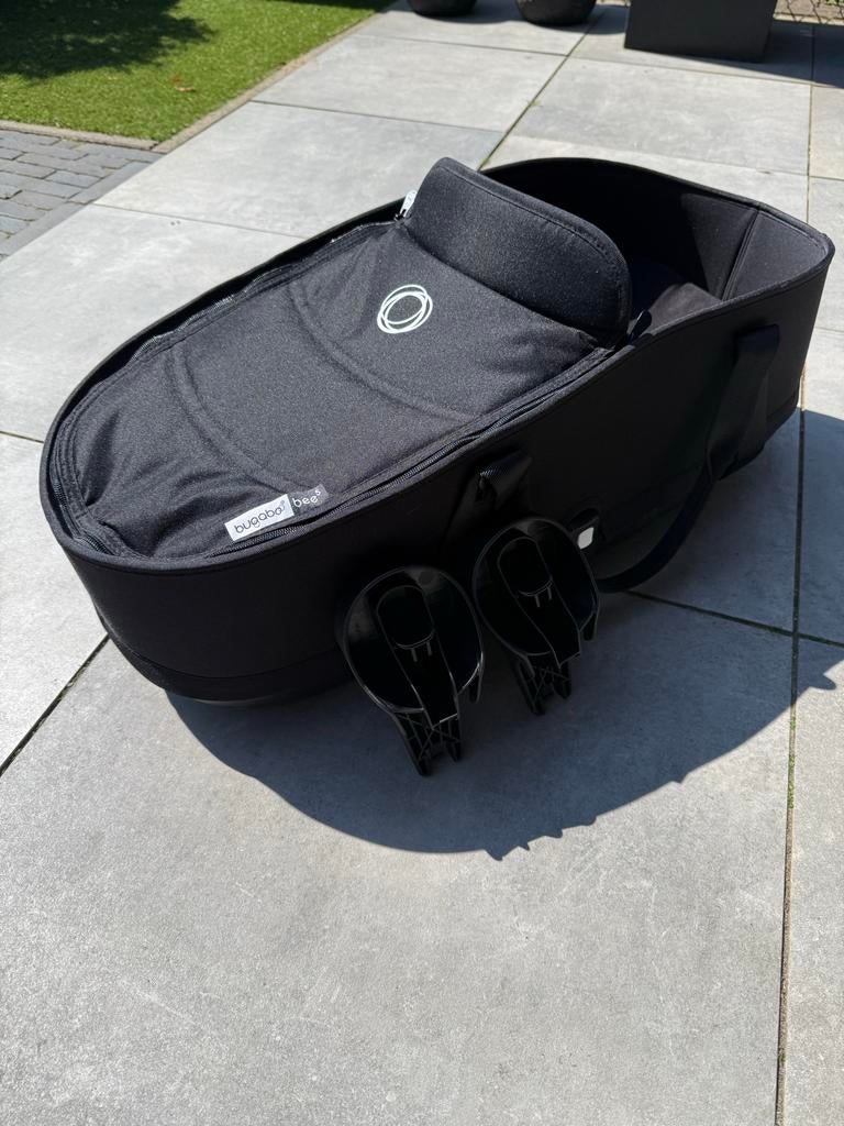 Bugaboo Bee 5 reiswieg - Zwart, Kinderen en Baby's, Kinderwagens en Combinaties, Bugaboo, Zo goed als nieuw, Met reiswieg, Ophalen