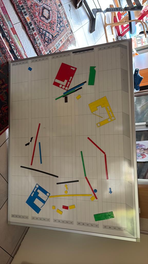 Legamaster whiteboard 120 x 90 cm, Ophalen, Zo goed als nieuw, Magneetbord