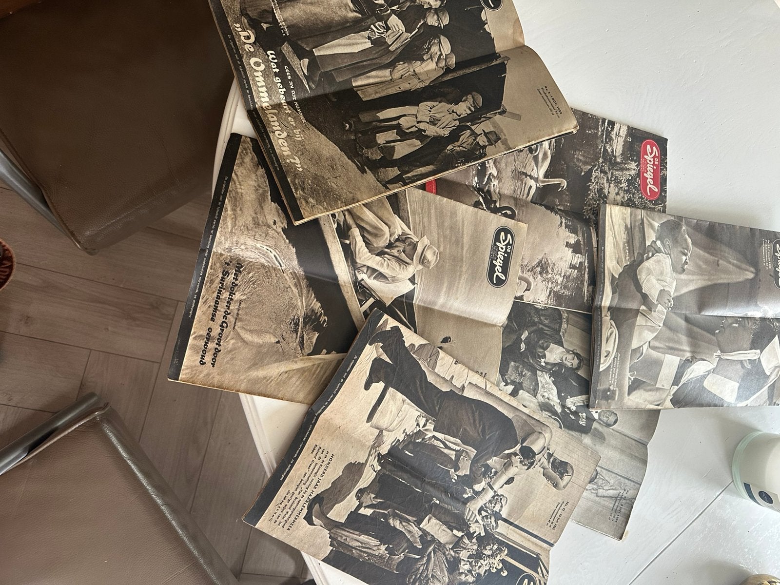 Tijdschriften/ Kranten De Spiegel oa uit 1955, Ophalen, 1940 tot 1960, Nederland, Krant