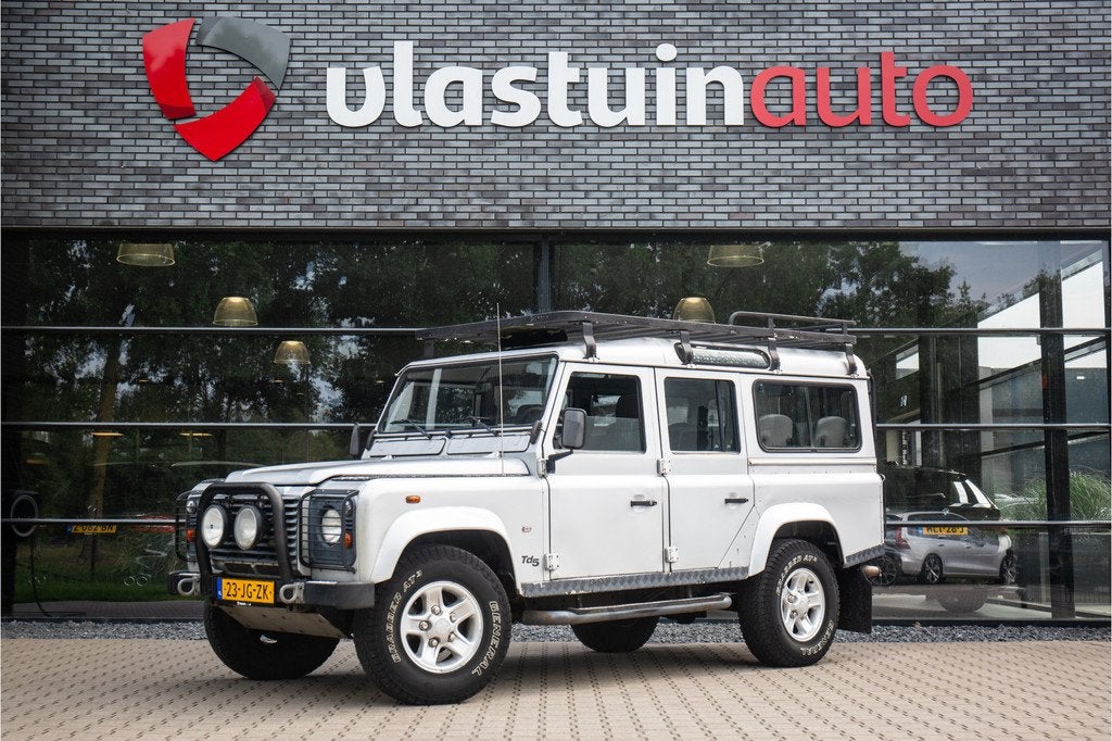 Land Rover Defender 2.5 110 Td5 County , 9 Persoons!, Origin, Auto's, Stof, 122 pk, 1955 kg, SUV of Terreinwagen