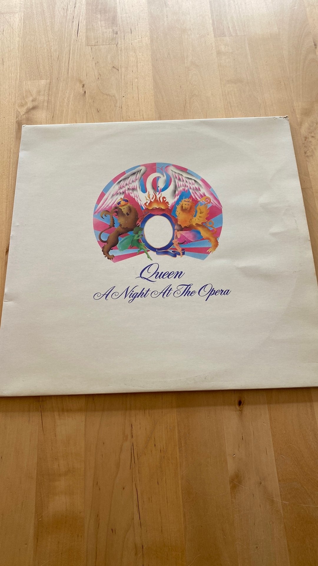 Vinyl lp Queen - A night at the opera, Ophalen of Verzenden, Zo goed als nieuw, 12 inch, Poprock