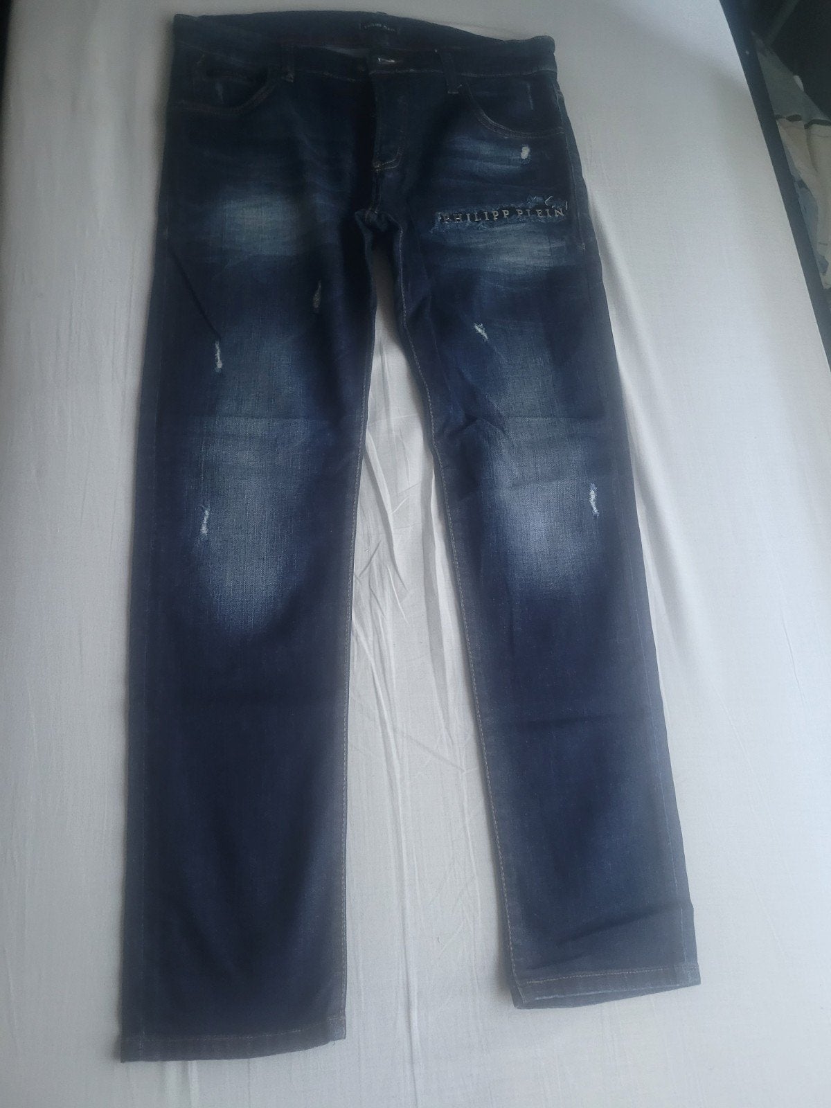 Philipp Plein Jeans - Maat 54, W36 - W38 (confectie 52/54), Blauw, Ophalen of Verzenden, Philipp Plein