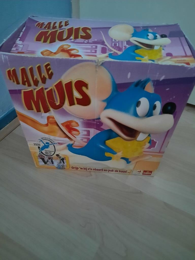 Gezelschapsspel: Malle muis, Vijf spelers of meer, Ophalen of Verzenden, Gebruikt, Goliath Games