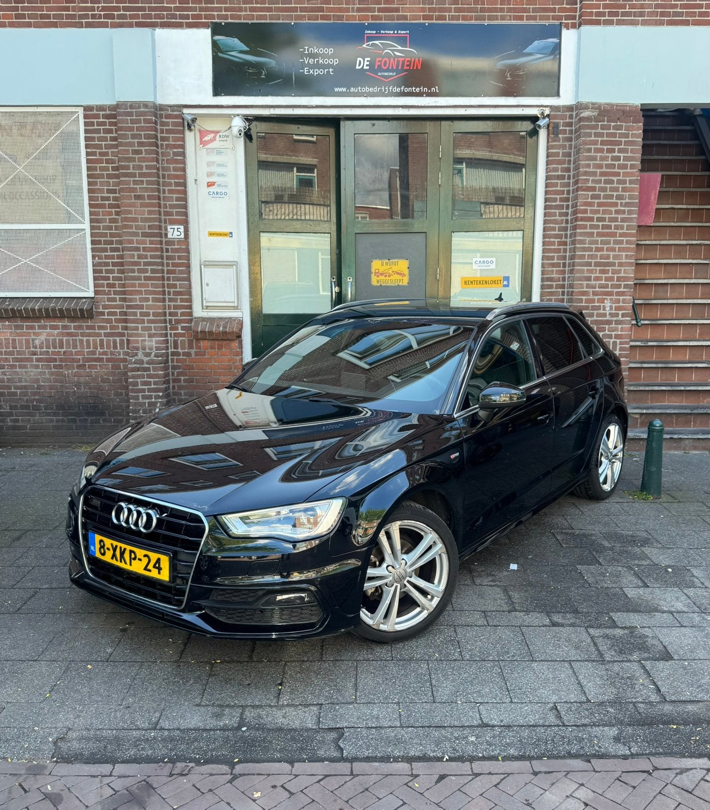 Audi A3 1.4 TFSI G-tron S-Line S-tronic 2014 Airco/Clima, Elektronische parkeerrem, Zwart, 4 cilinders, Overige brandstoffen