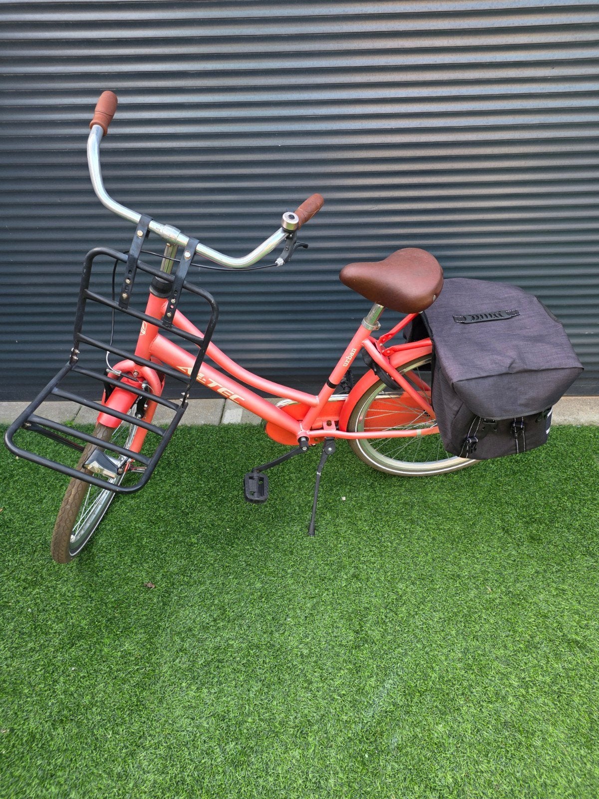 Altec Urban Meisjesfiets 24inch met fietstassen, 24 inch, Velgrem, Ophalen, Overige merken