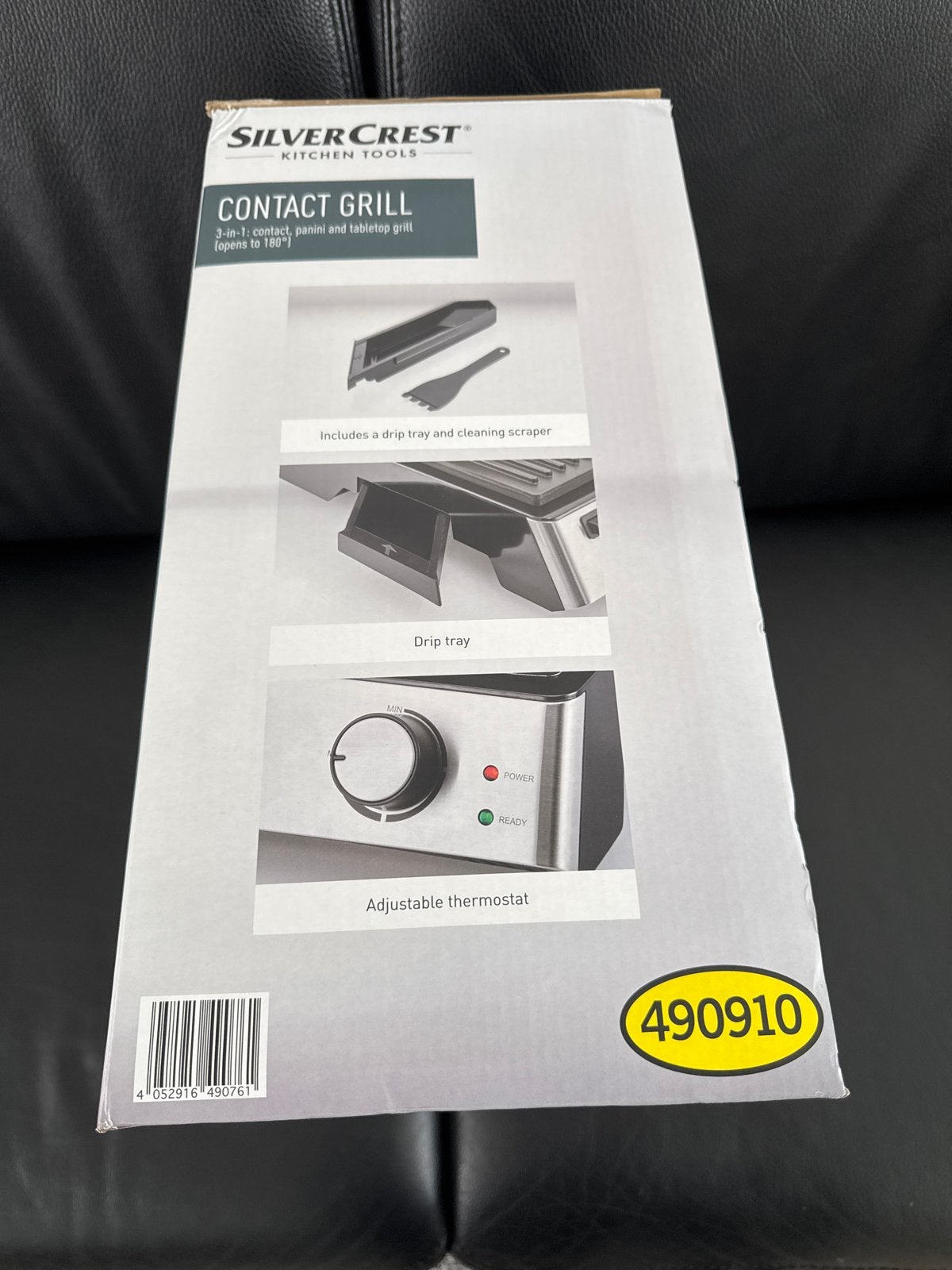 SilverCrest Contactgrill 3-in-1 Panini & Tafelgrill, Witgoed en Apparatuur, Grillplaten, Ophalen of Verzenden, Nieuw, Tafelgrill