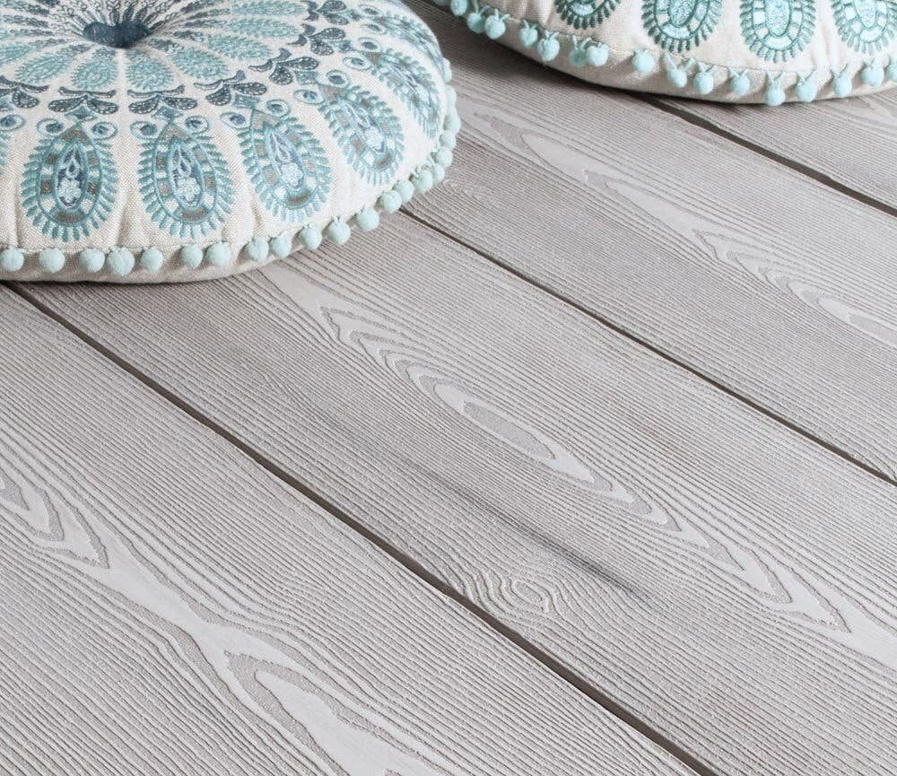 62,72 M2 BPC VLONDERPLANKEN SILVER WHITE NU €6,95 PER METER, Ophalen, Nieuw, Composiet
