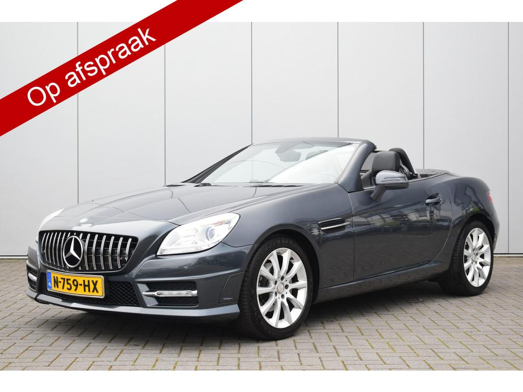 Mercedes-Benz SLK 200 Automaat Airscarf Leer/Verwarmd Pano C, Auto's, Mercedes-Benz, Automaat, Euro 5, Gebruikt, 4 cilinders
