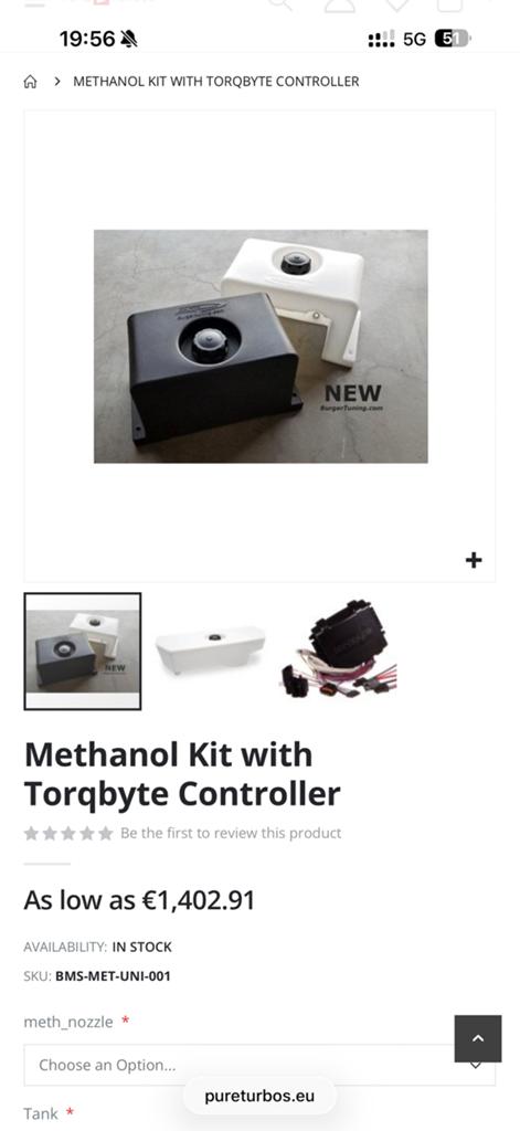Methanol Kit with Torqbyte Controller, Ophalen of Verzenden, Gebruikt, BMW