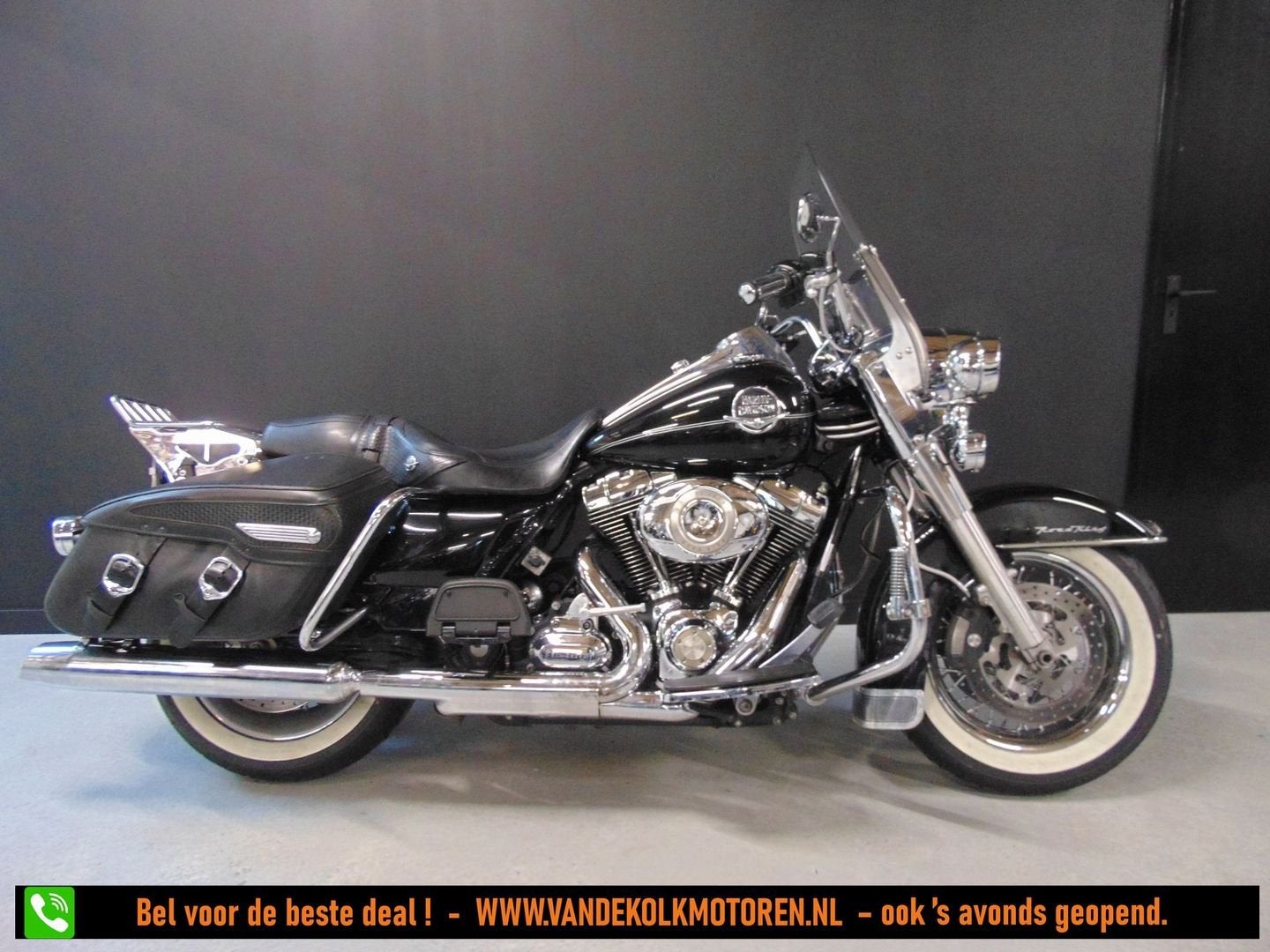 HARLEY-DAVIDSON ROAD KING CLASSIC FLHRC (bj 2009) NL Motor -, Motoren, 2 cilinders, HARLEY-DAVIDSON, Bedrijf, Onbekend