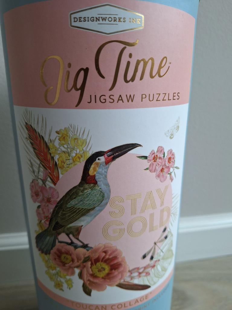 Jigsaw puzzles (puzzel) 1000 stukjes. Toucan Collage, Ophalen of Verzenden