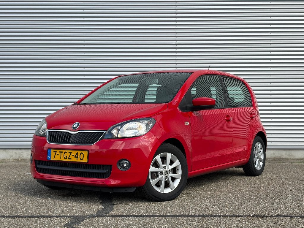 Skoda Citigo 1.0 Greentech Ambition (5-deurs) uit 2014, Voorwielaandrijving, Euro 5, Stof, 840 kg