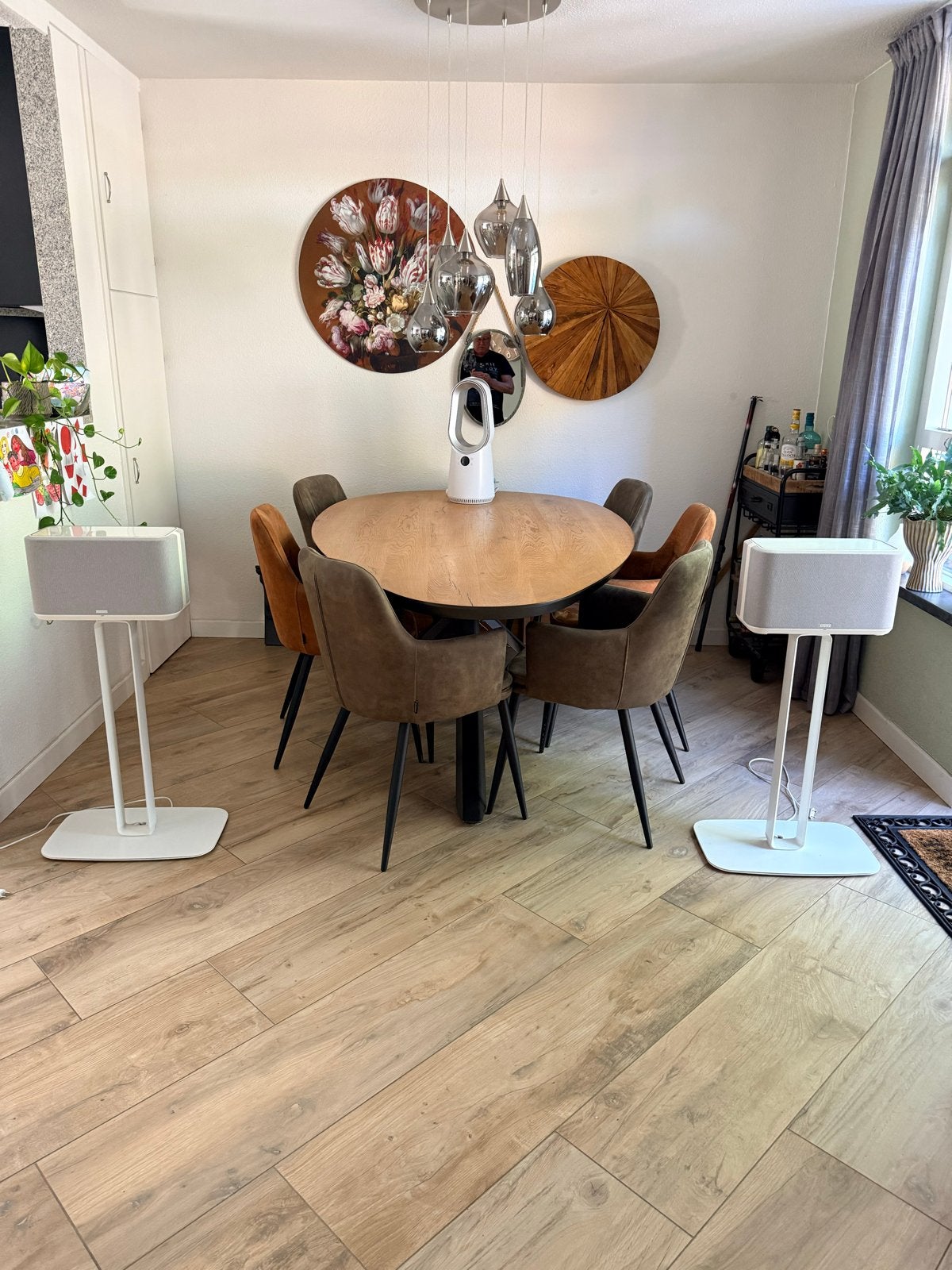 2 schitterende DENON Home 350 (met HEOS) luidsprekers., Speakerset, WiFi, Zo goed als nieuw, Ophalen
