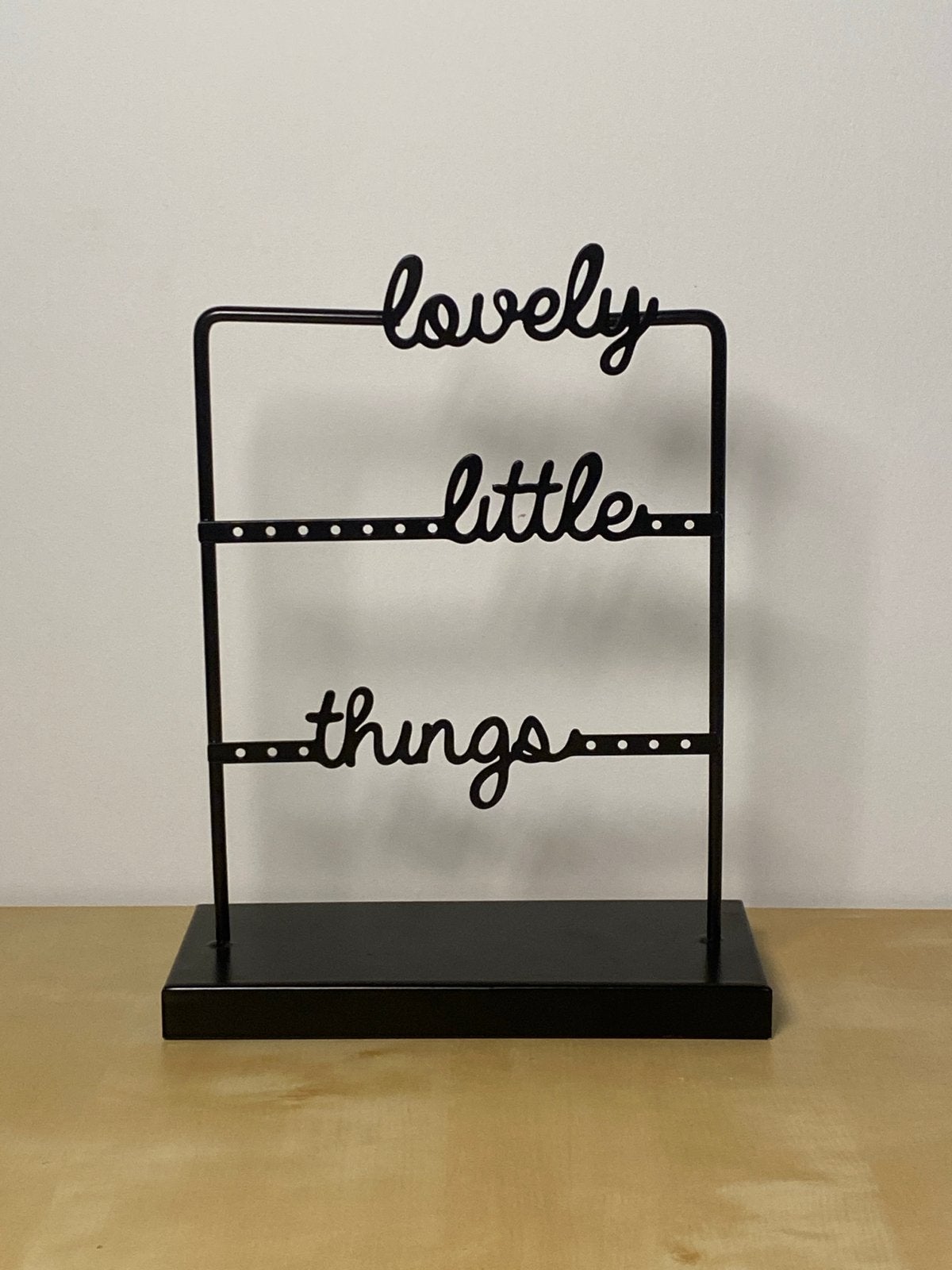 Zwart sieradenrekje 'Lovely Little Things', Ophalen of Verzenden, Zo goed als nieuw