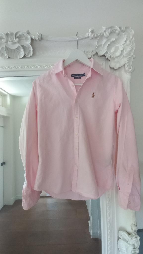 Ralph lauren blouse 100% katoen Maat S, Ophalen of Verzenden, Zo goed als nieuw, Ralph Lauren, Roze
