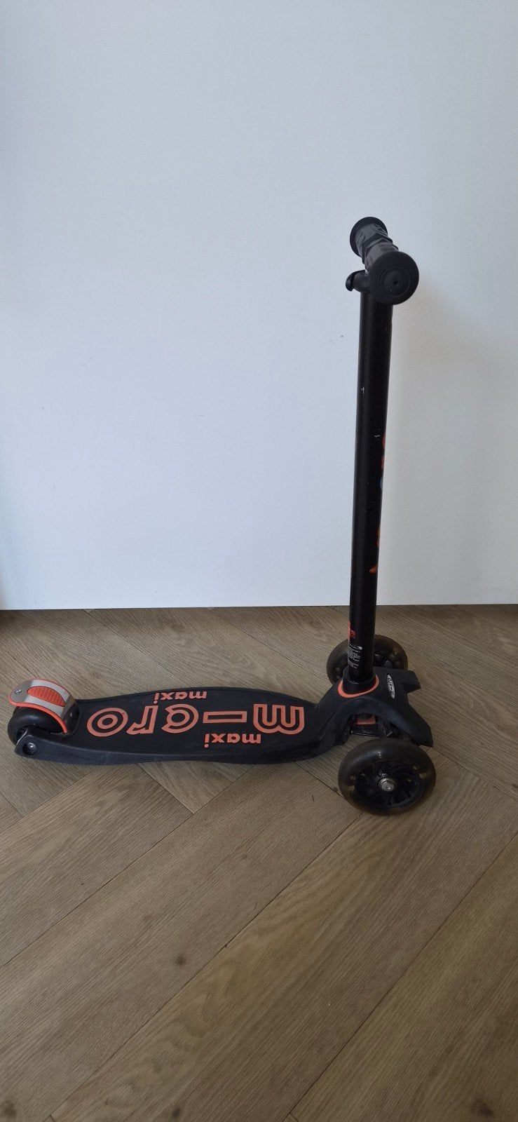 Micro Maxi step - Zwart met oranje accenten, Ophalen, Gebruikt, Gewone step, Micro