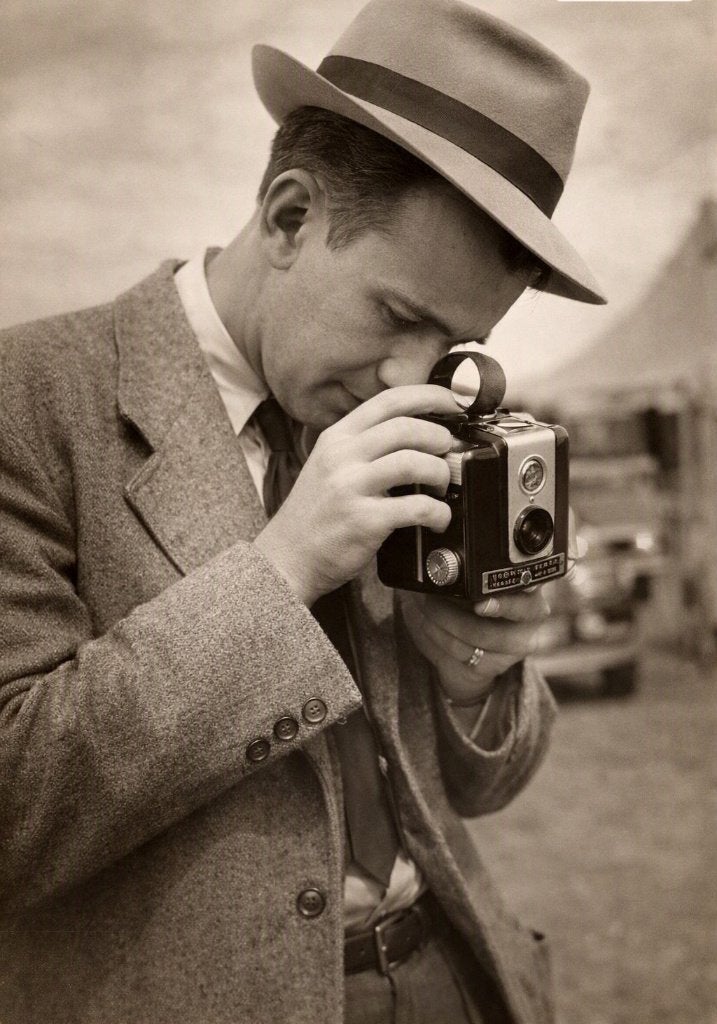 Vintage Kodak Brownie Flash Camera - Made in France, Ophalen of Verzenden, 1960 tot 1980, Fototoestel
