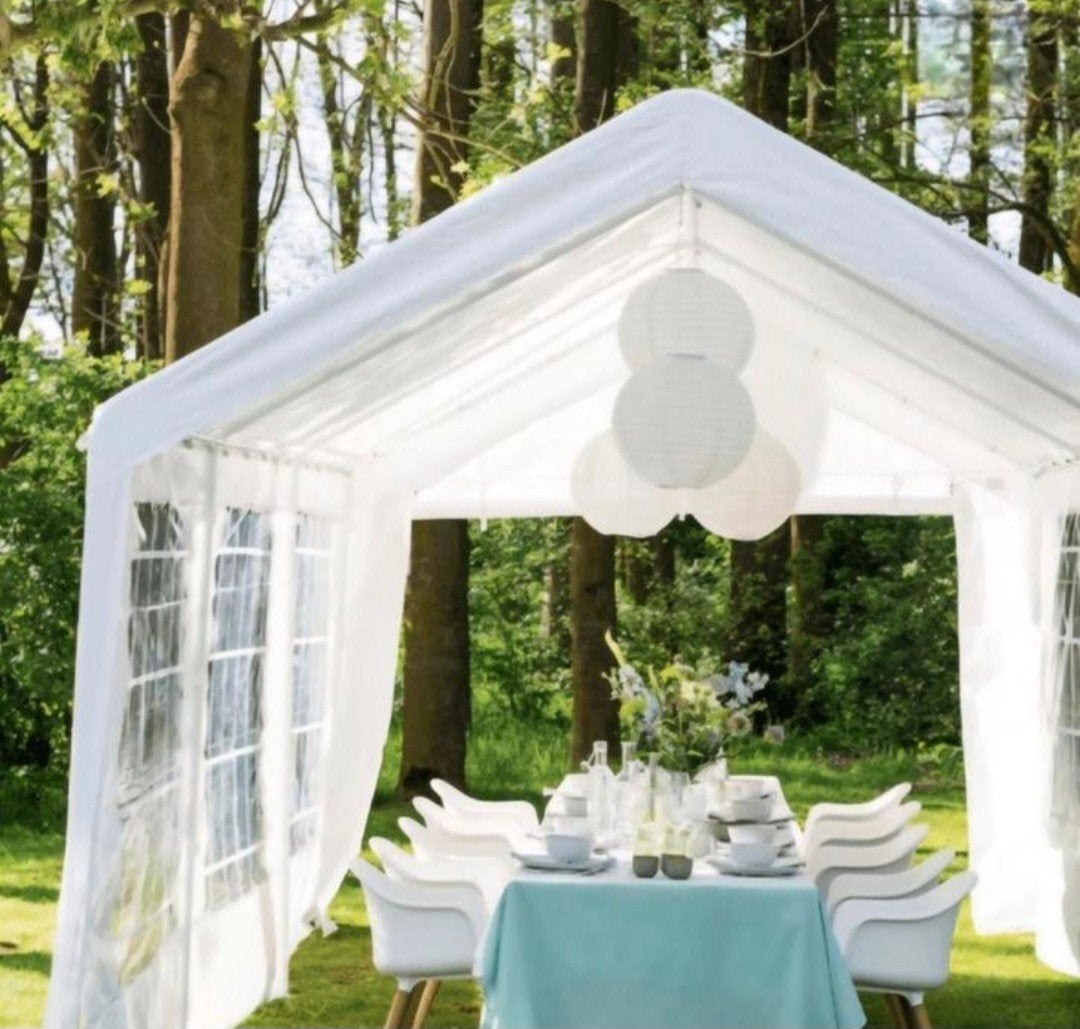 Te huur Partytent feesttent  4 x 6 mtr, Ophalen, Opvouwbaar, Partytent, Zo goed als nieuw