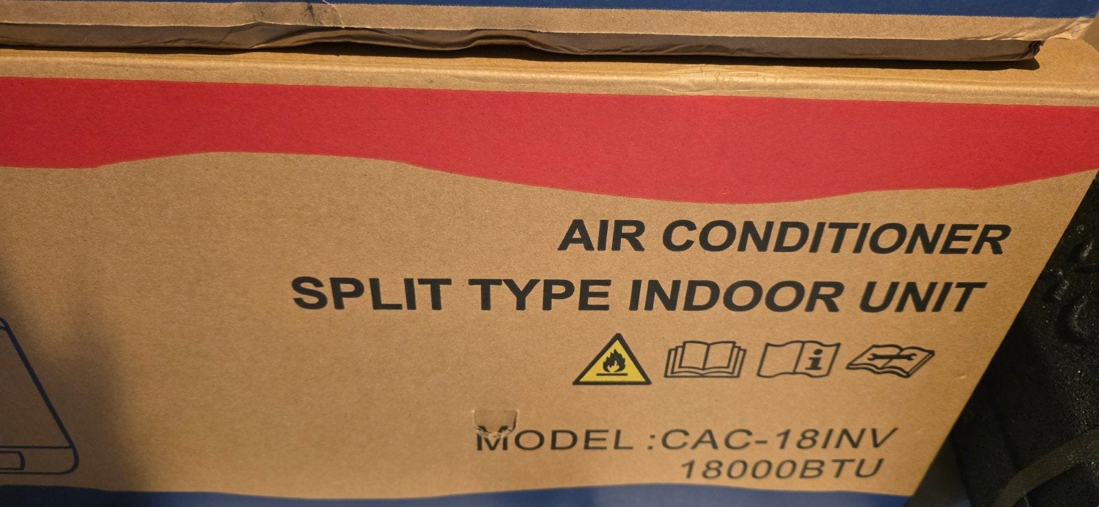 Nieuwe Clima+ Inverter R32 Split Airco Unit 18000BTU, Ophalen, Nieuw, 3 snelheden of meer, Energieklasse A of zuiniger