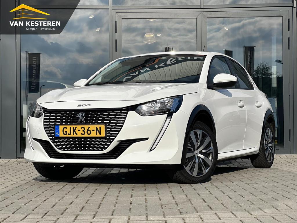PEUGEOT e-208 EV 50kWh 136pk Active | NAV | PDC | Privacy Gl, Auto's, Peugeot, Automaat, Gebruikt, Zwart, Wit