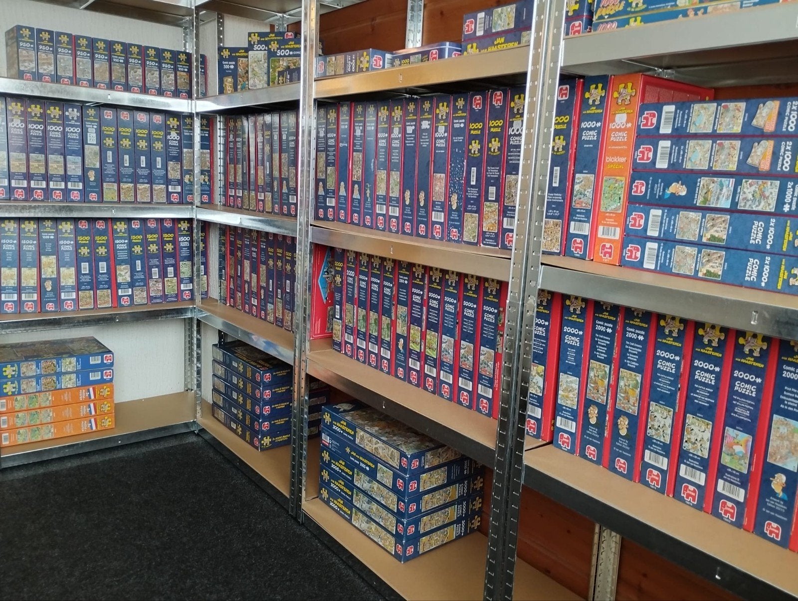 jan van haasteren puzzels, Ophalen of Verzenden, 500 t/m 1500 stukjes, Zo goed als nieuw