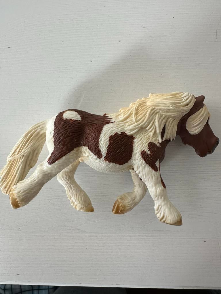Schleich 13297 shetland pony  merrie, Ophalen of Verzenden, Gebruikt