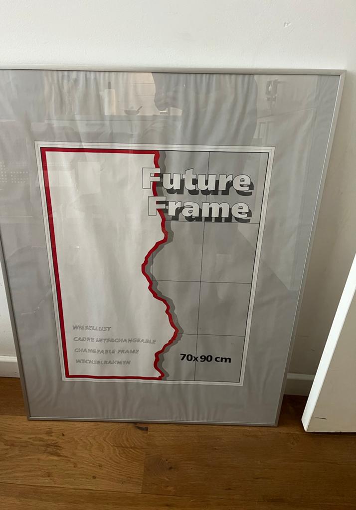 Grote Fotolijst 70x90 cm - Future Frame Wissellijst, Ophalen, Zo goed als nieuw