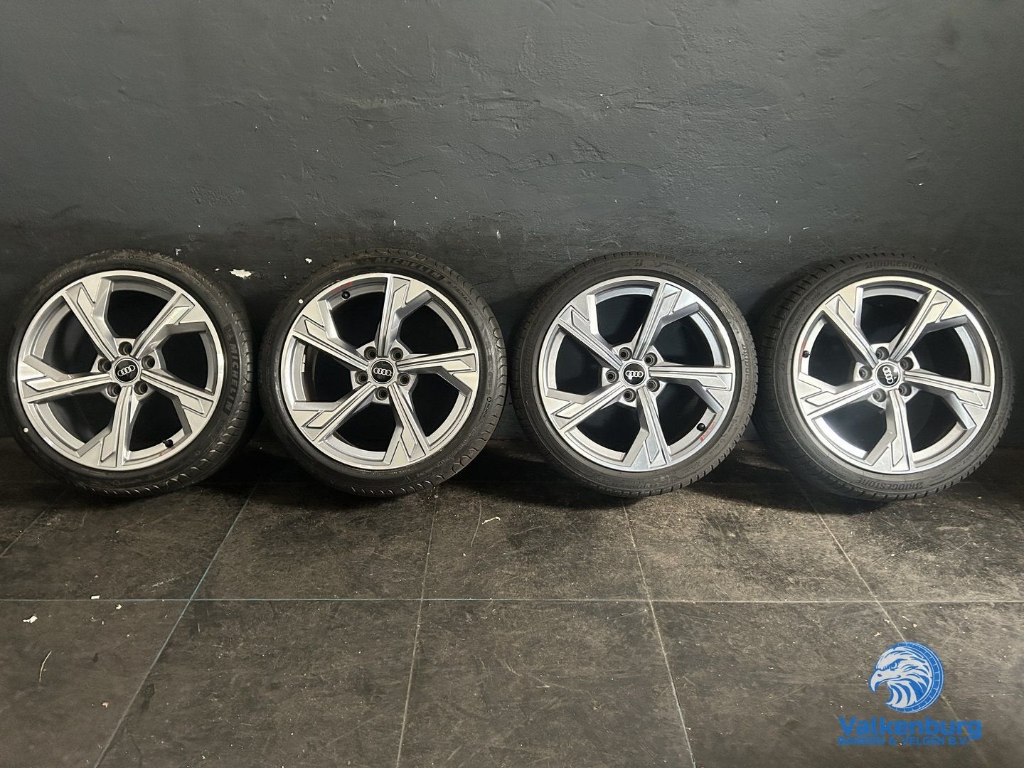 6-7mm! Originele Audi A3 S3 8Y Audi Sport 18 inch velgen 5x1, 18 inch, Gebruikt, -, -