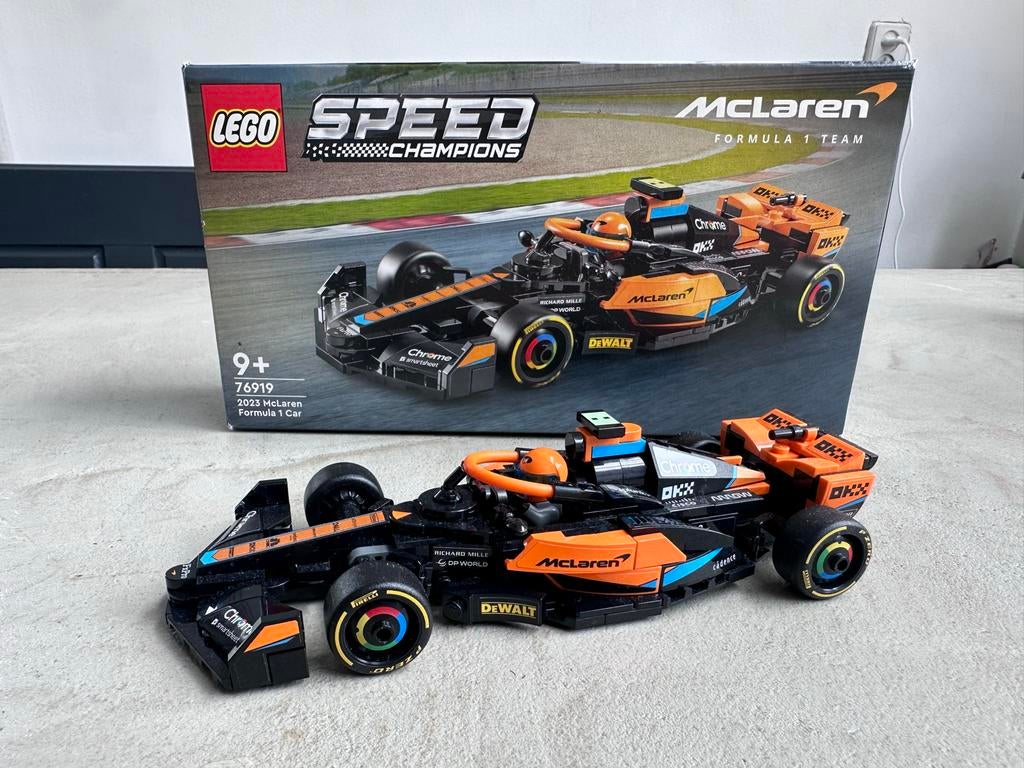 LEGO Speed Champions McLaren Formule 1 Team (76919), Lego, Zo goed als nieuw, Compleet, Complete set