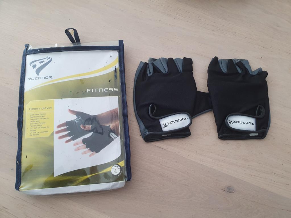 Rucanor Fitness Handschoenen Maat L, Sport en Fitness, Fitnessmaterialen, Ophalen of Verzenden, Nieuw, Armen, Overige typen