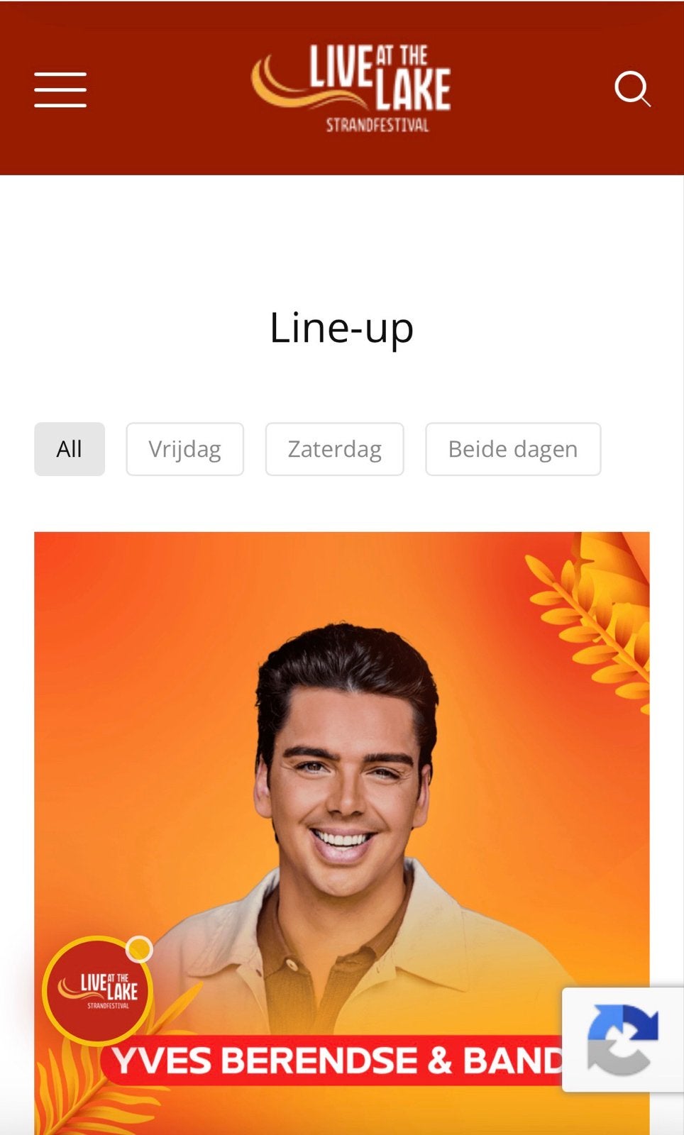 3x live at the lake weekend tickets loyalty sale prijs, Tickets en Kaartjes, Evenementen en Festivals, Drie personen of meer