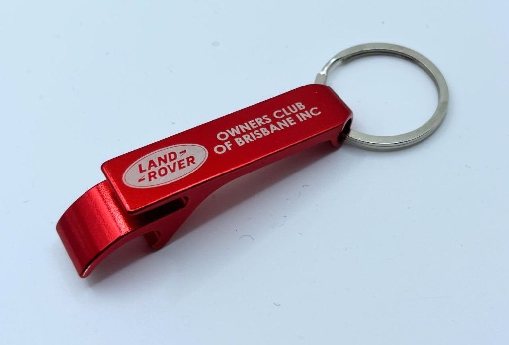 Landrover owners club   sleutelhanger, Ophalen of Verzenden, Zo goed als nieuw