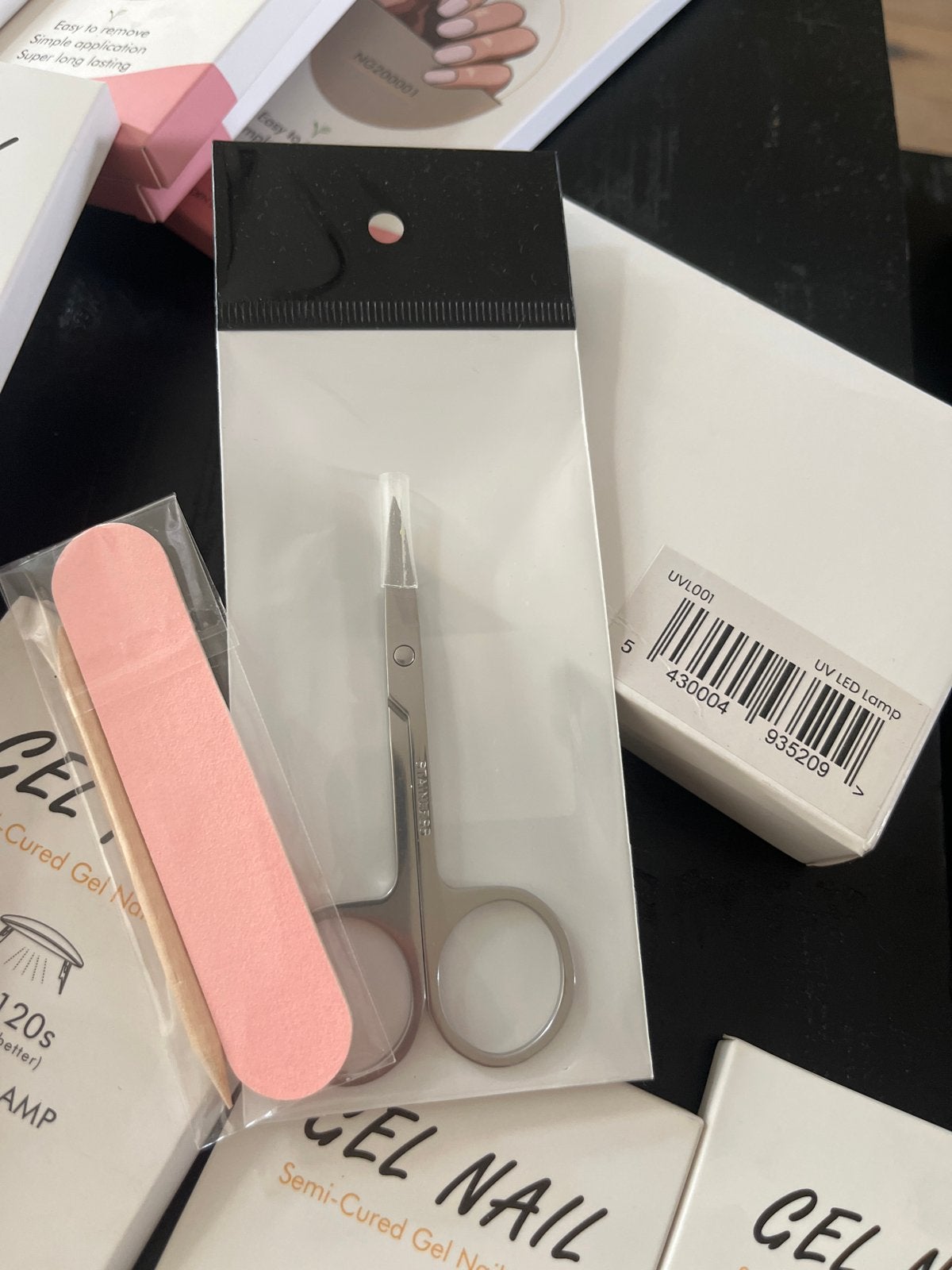 Grote partij Gel Nagellak Stickers met UV LED Lamp, Ophalen, Nieuw, Overige typen