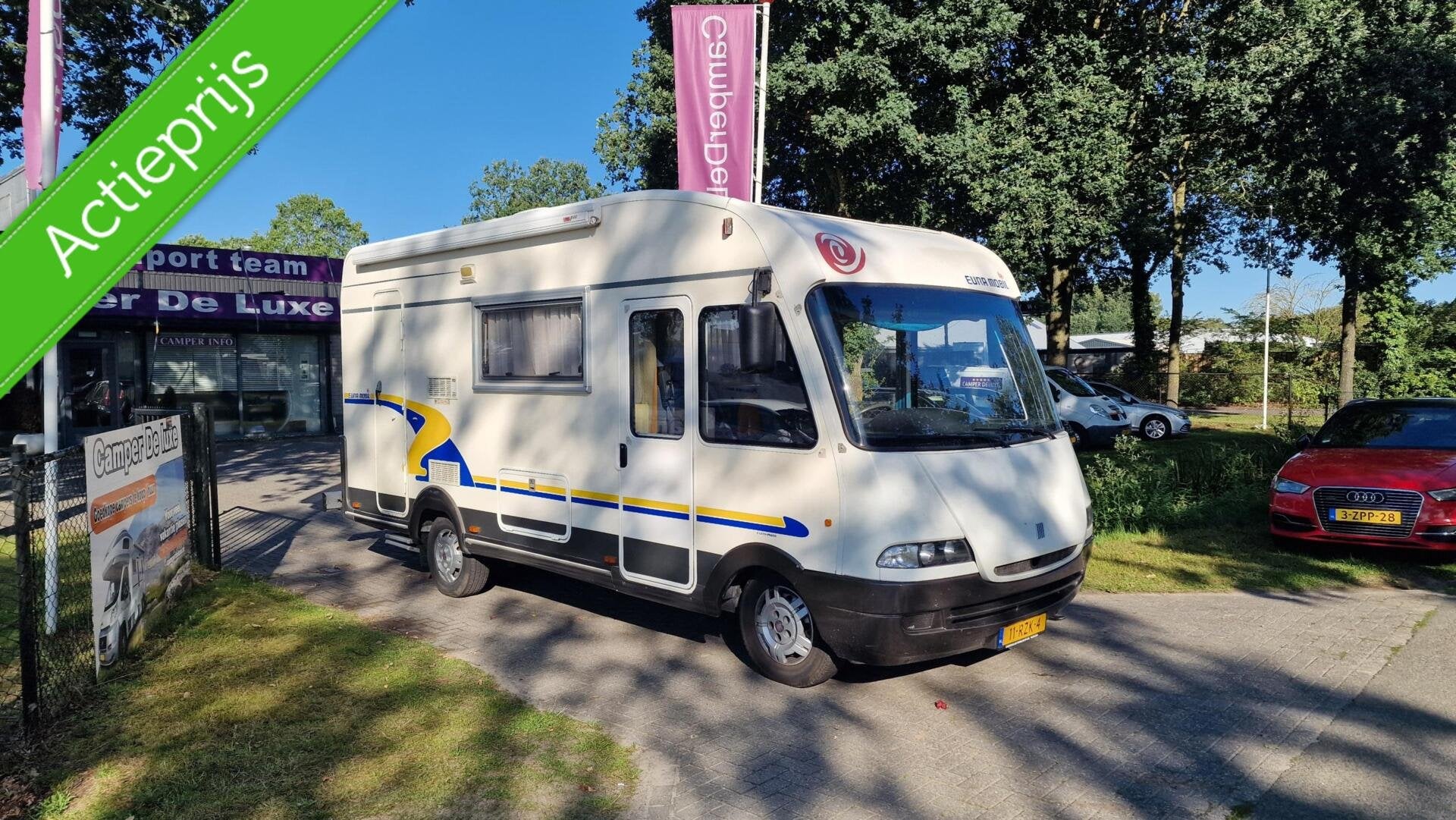 Eura Mobil Integra 2,8 5 Persoons, Caravans en Kamperen, Ringverwarming, 6 tot 7 meter, Bedrijf, 6 tot 7 meter