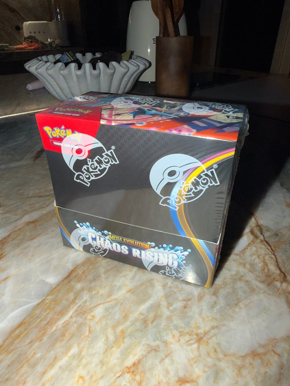 Pokémon Mega Evolution Chaos Rising Boosterbox, Ophalen, Nieuw, Boosterbox