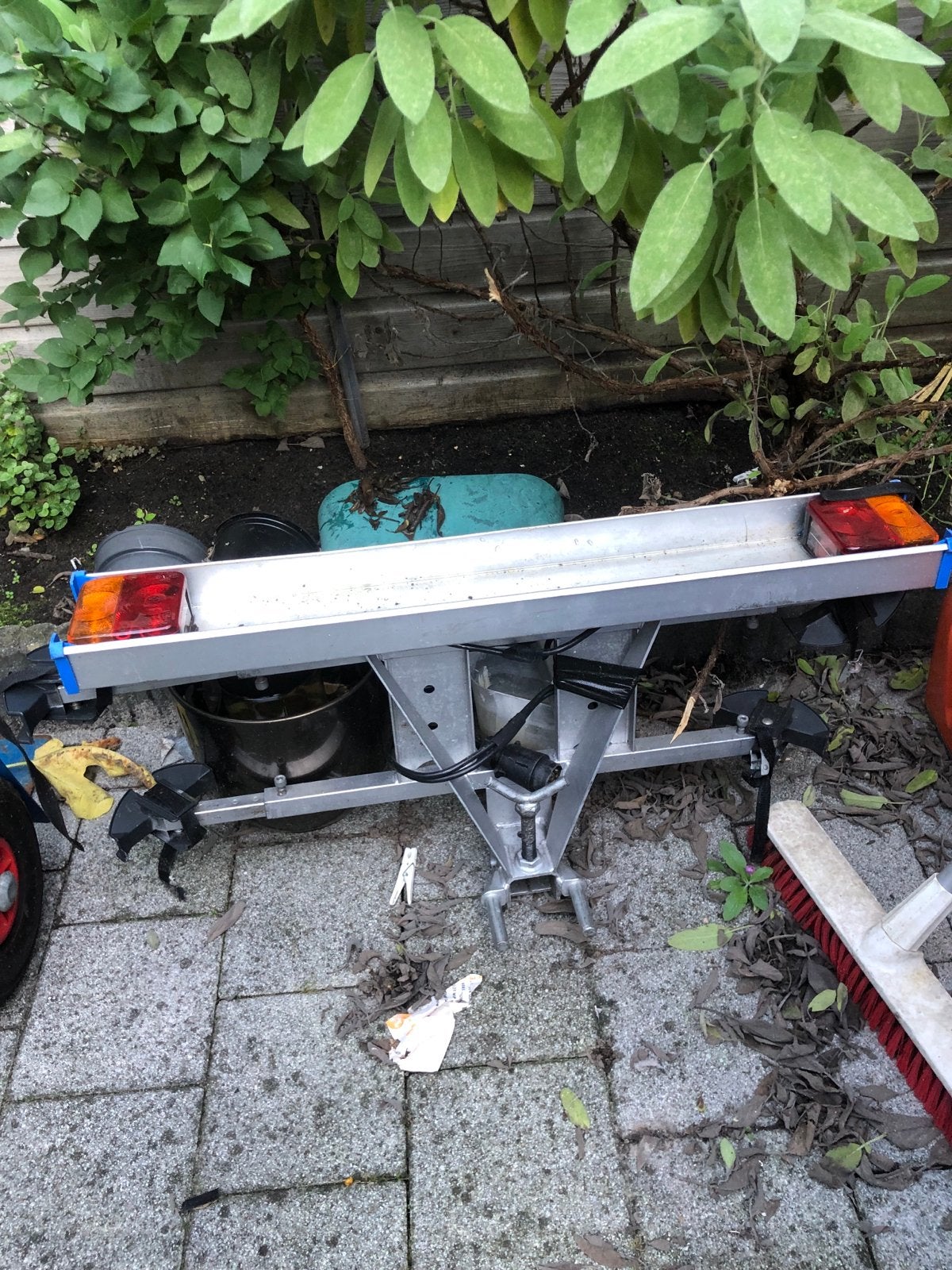 Kleine aanhangwagen / karretje, Ophalen, Gebruikt