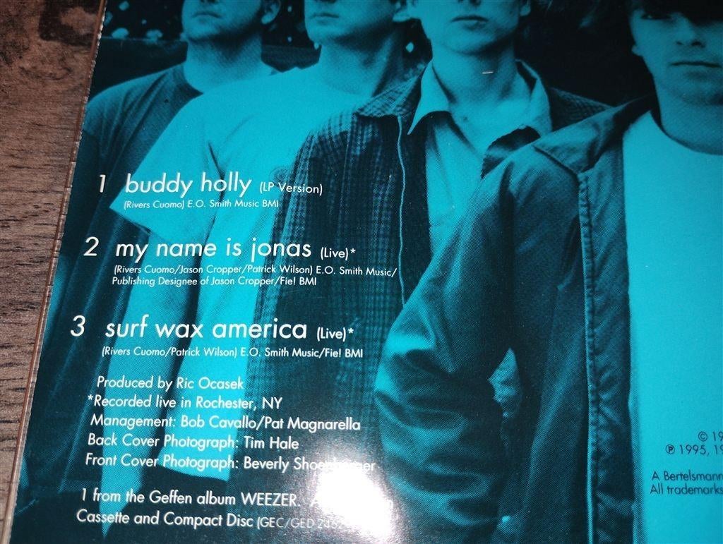 Weezer - Buddy Holly [CD Single], Ophalen of Verzenden, Zo goed als nieuw, Pop