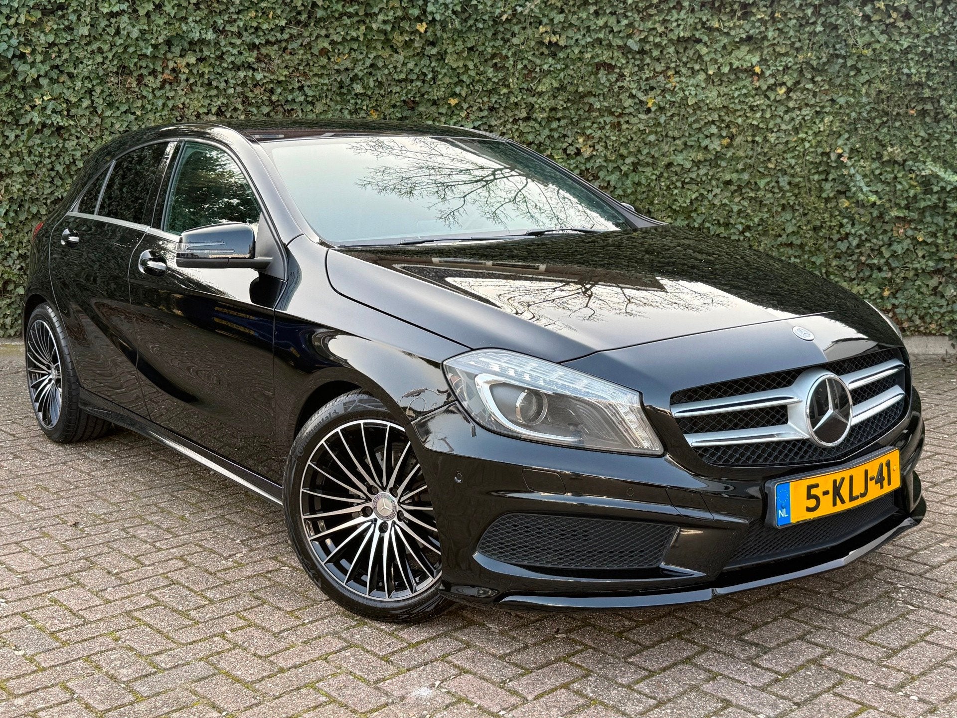 Mercedes-Benz A-klasse 180 CDI Amg | Cruise | Pdc | Leder, Auto's, Euro 5, Gebruikt, Zwart, 1796 cc