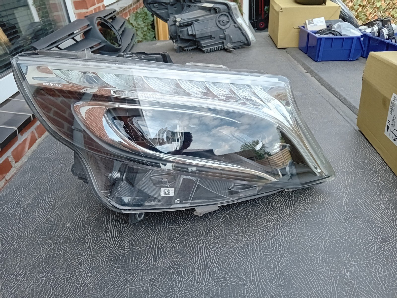 Mercedes Vito V-Klasse W447 Koplampen L/R   met modules e, Auto-onderdelen, Ophalen of Verzenden, Gebruikt, Mercedes-Benz