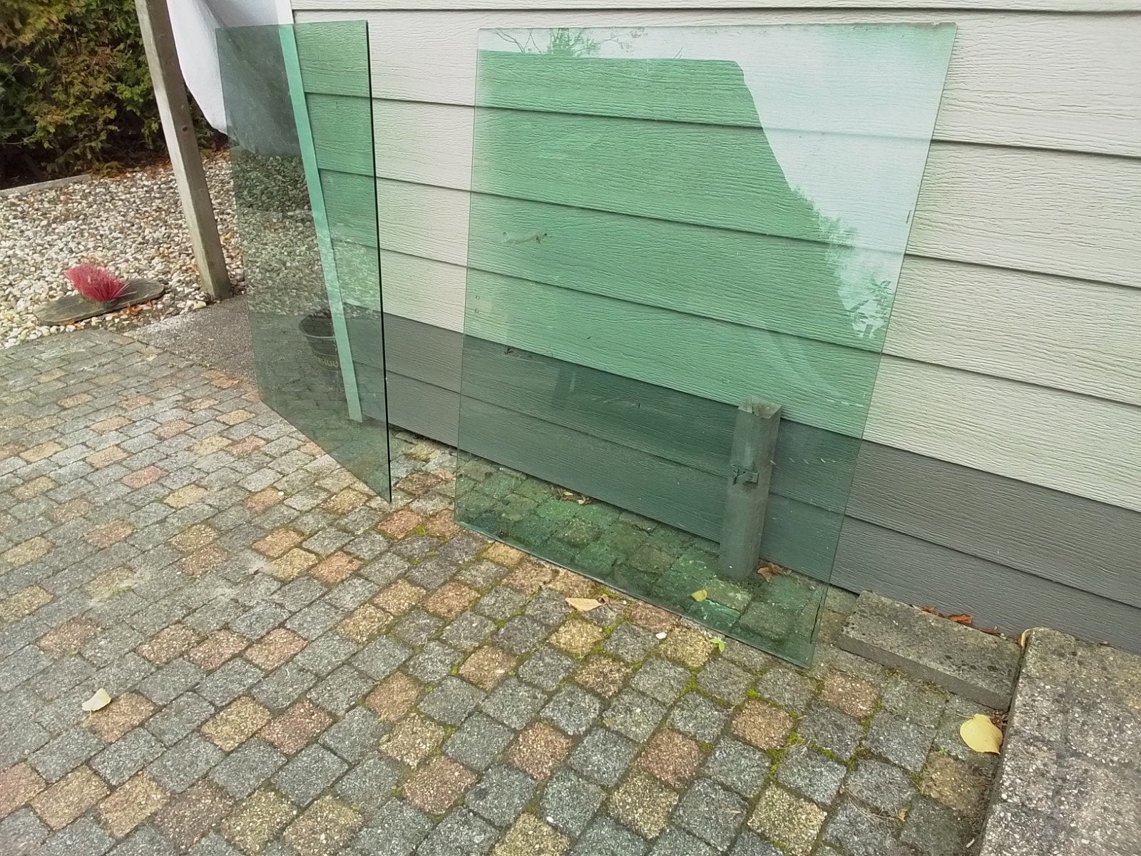 Veiligheids glas getint, Doe-het-zelf en Verbouw, Ophalen, Gebruikt, 80 tot 120 cm, 80 tot 120 cm