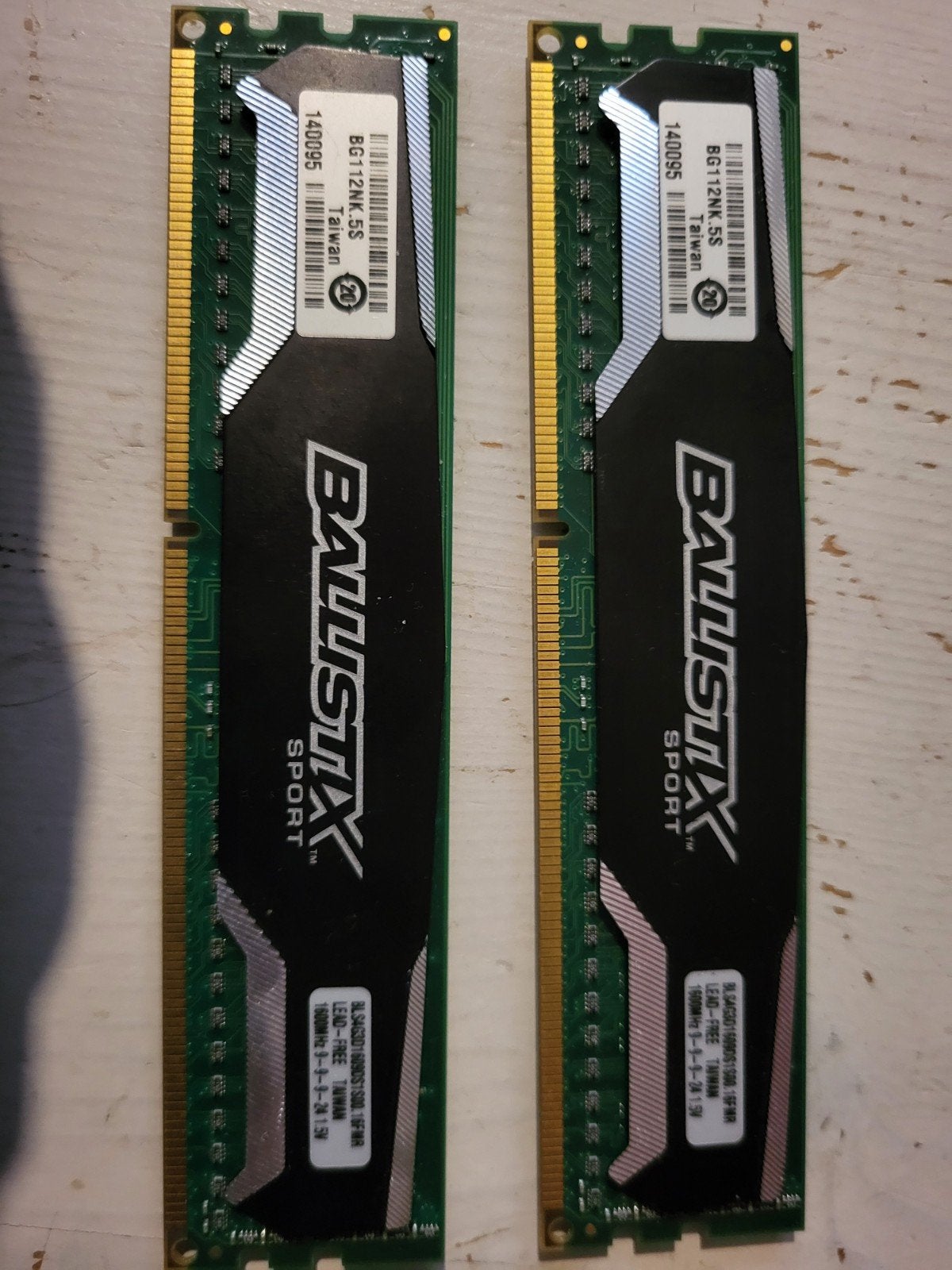 2 x4 gb zie tekst, Ophalen, Zo goed als nieuw, DDR3, Desktop