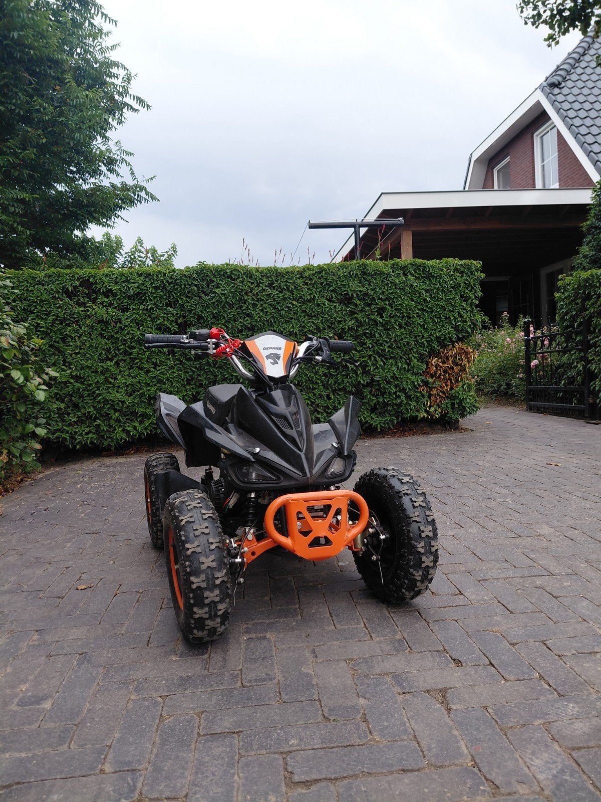 49cc Quad elektrische start, Ophalen, Overige typen, 49 cc, Schijfrem