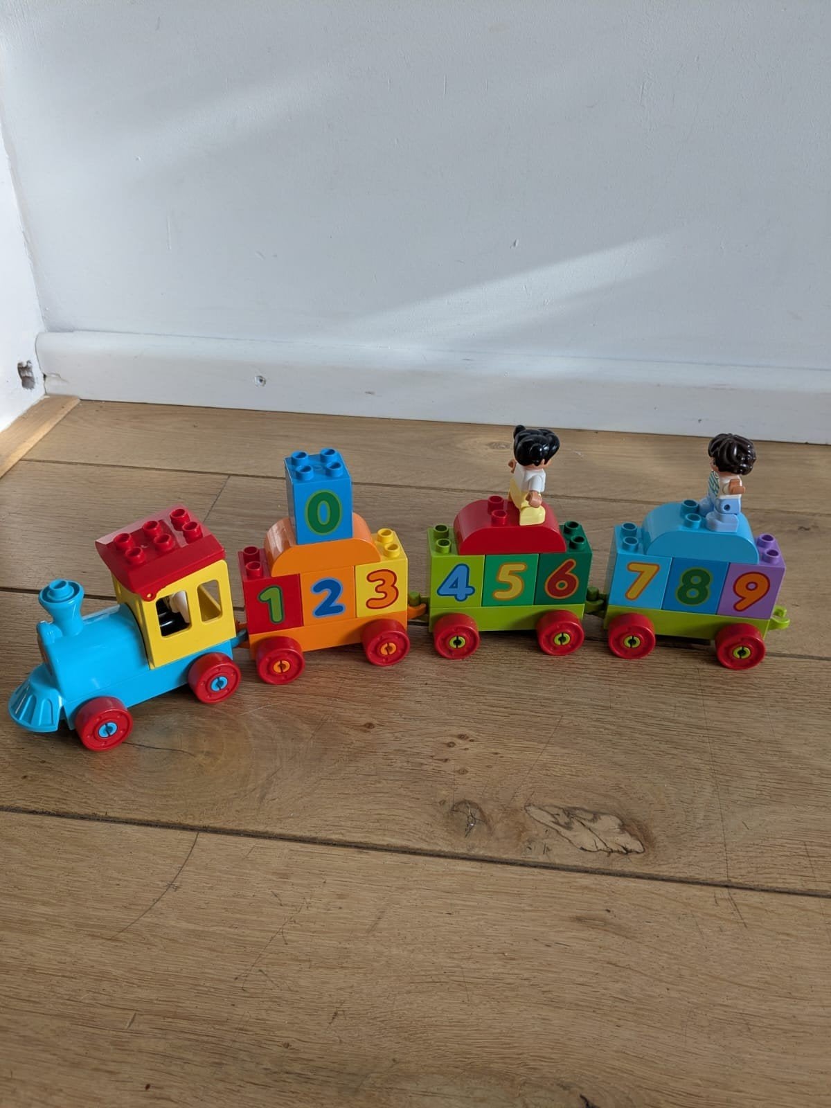 LEGO DUPLO Cijfertrein, Kinderen en Baby's, Speelgoed | Bouwstenen, Ophalen of Verzenden, Gebruikt, Overige merken
