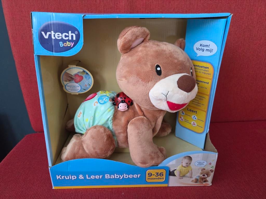 VTech Kruip en Leer Babybeer - Interactief Speelgoed, Ophalen of Verzenden, Nieuw, Overige typen