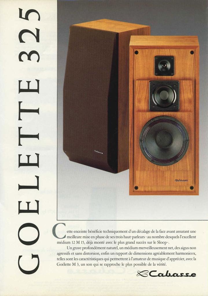 Cabasse Goelette M2 zwart paar zeer goede staat, Audio, Tv en Foto, Luidsprekers, Zo goed als nieuw, 120 watt of meer, Front, Rear of Stereo speakers