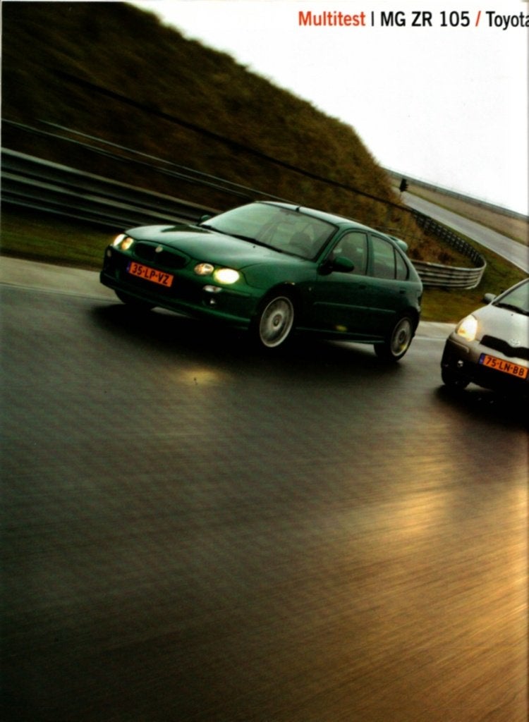 Autovisie Multitest MG ZR , Yaris , Sport ka en Citroen C2, Ophalen of Verzenden, Gelezen, Overige merken