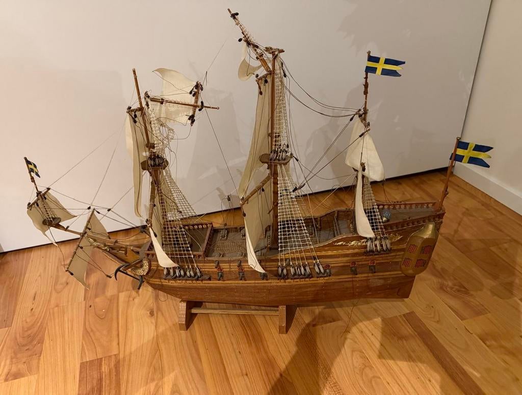 Modelbouw schip, Ophalen