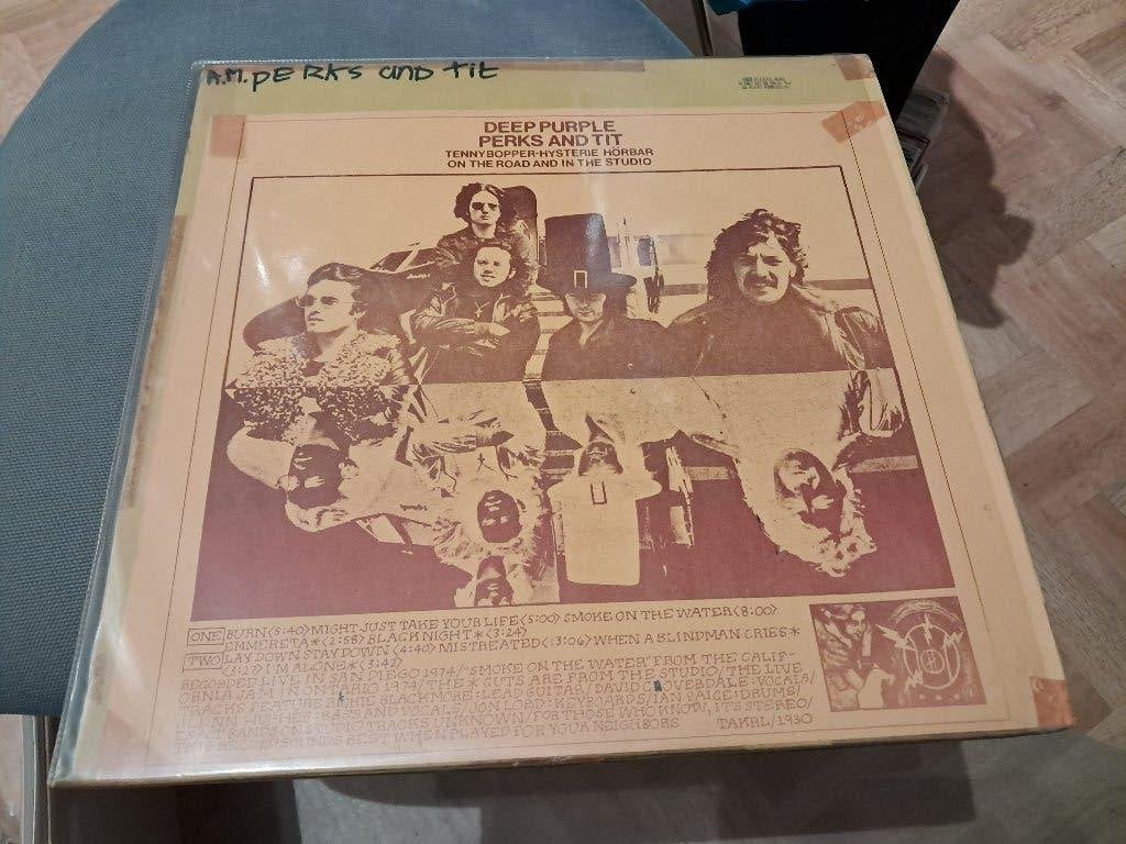 Deep Purple - Perks and Tit - Zeldzame LP, Ophalen of Verzenden, Gebruikt, 12 inch, LP